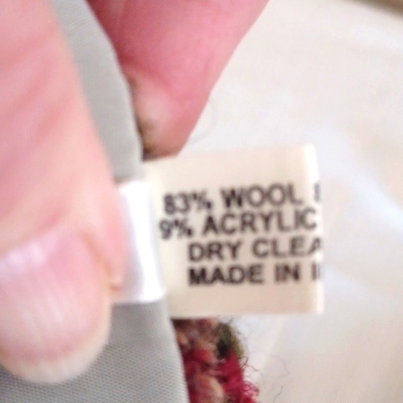 Sz L Weave of the Irish Wool Blend Plaid Jacket - Picture 8 of 8